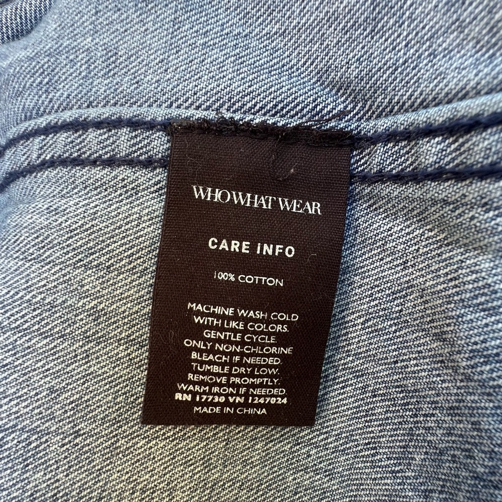 WhoWhatWear x Target Jean Jacket - Picture 4 of 4